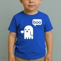 Ghost Boo Thumbs Down Toddler T-Shirt thumb 2