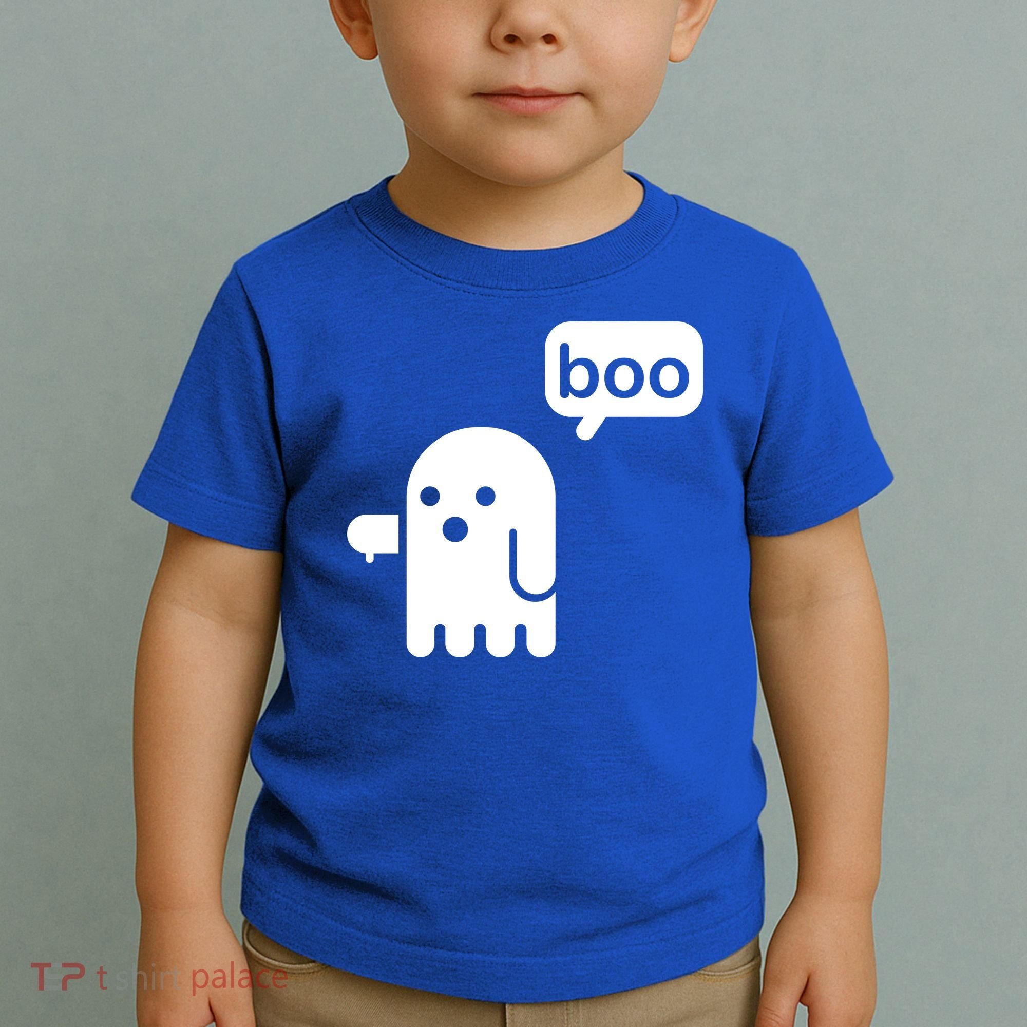 Ghost Boo Thumbs Down Toddler T-Shirt