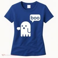 Ghost Boo Thumbs Down Women's T-Shirt thumb 0