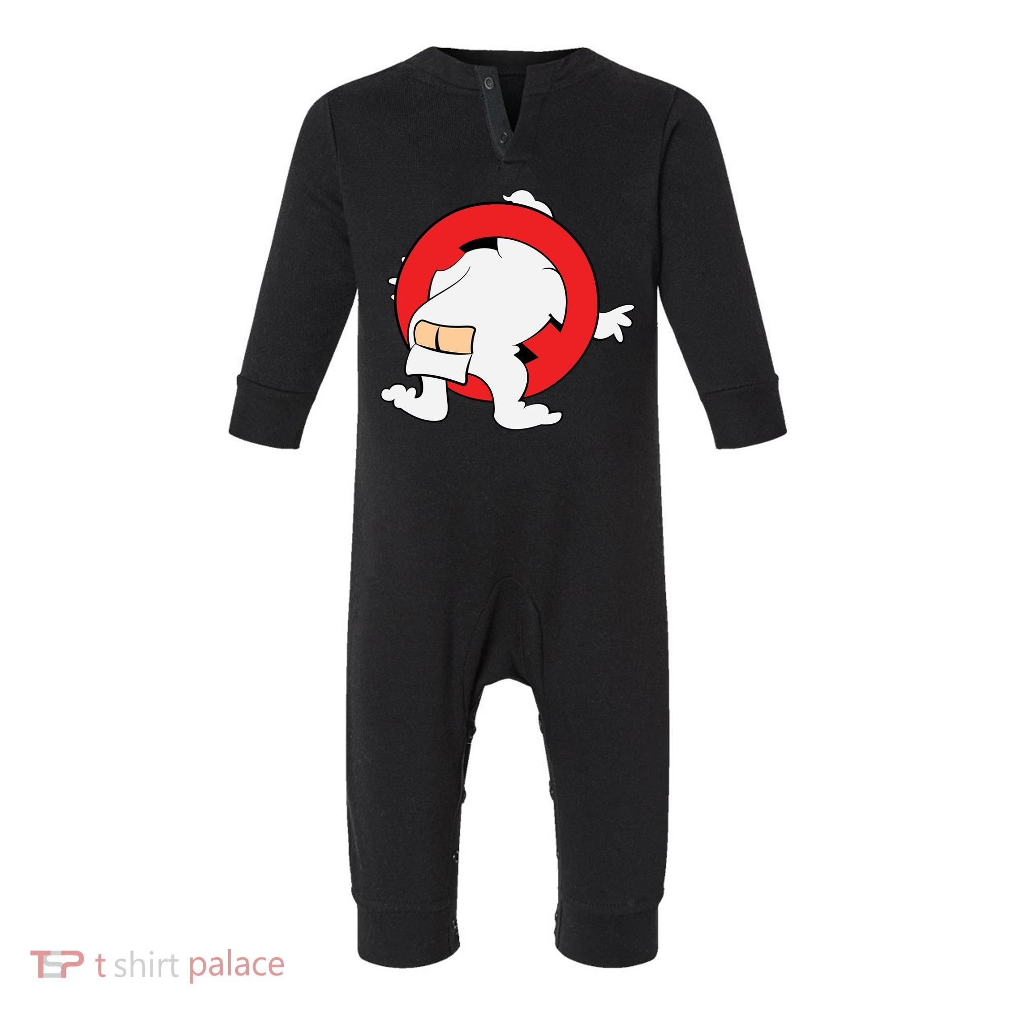 Ghost Buster Behind  Infant Fleece One Piece