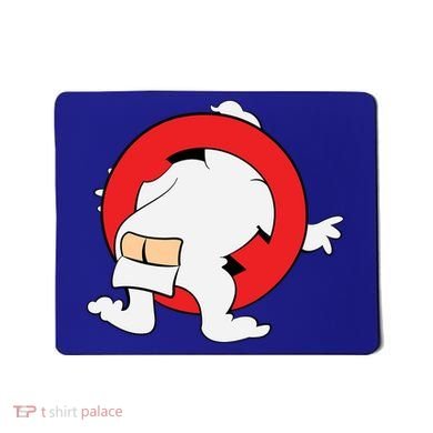 Ghost Buster Behind  Mousepad