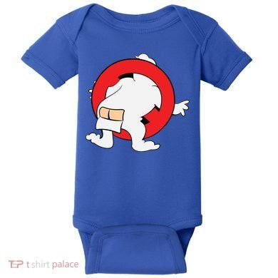 Ghost Buster Behind  Baby Bodysuit