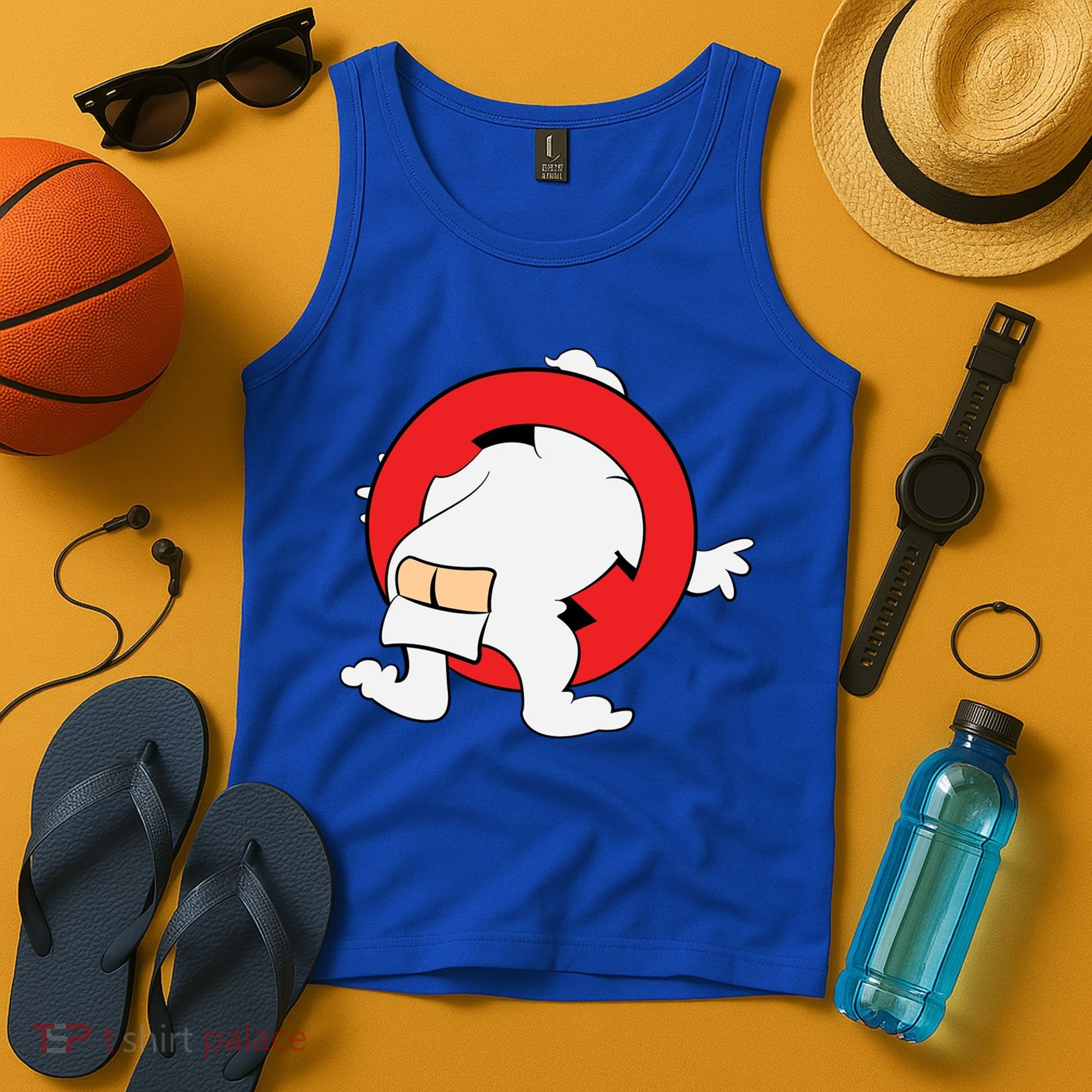 Ghost Buster Behind  Tank Top