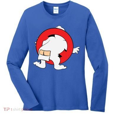 Ghost Buster Behind  Women's Long Sleeve Shirt
