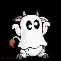 Ghost Cow Moo I Mean Bo Funny Halloween Coffee Mug thumb 5
