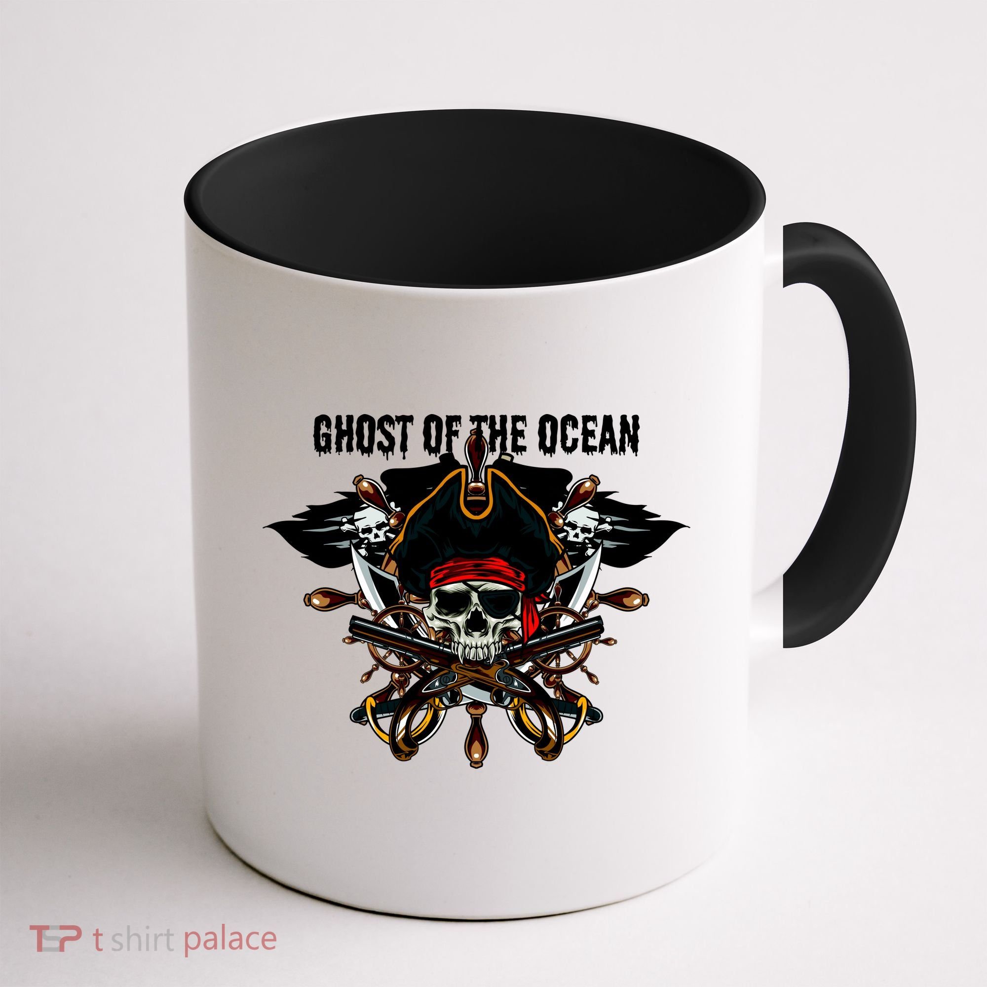 Ghost of the Ocean Pirate Coffee Mug