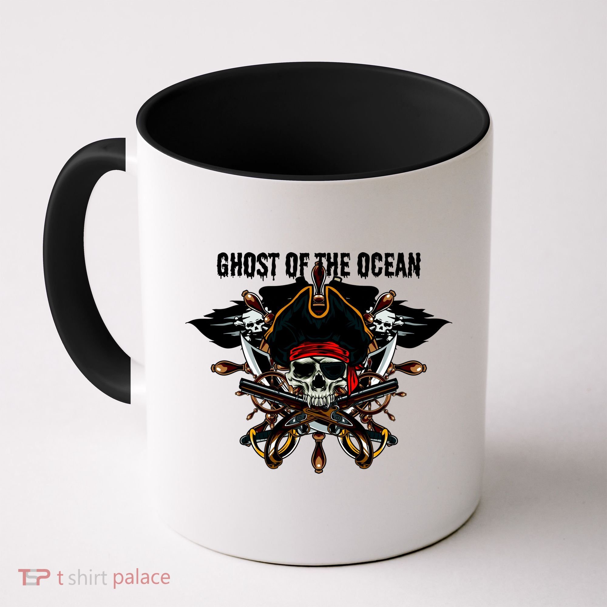 Ghost of the Ocean Pirate Coffee Mug