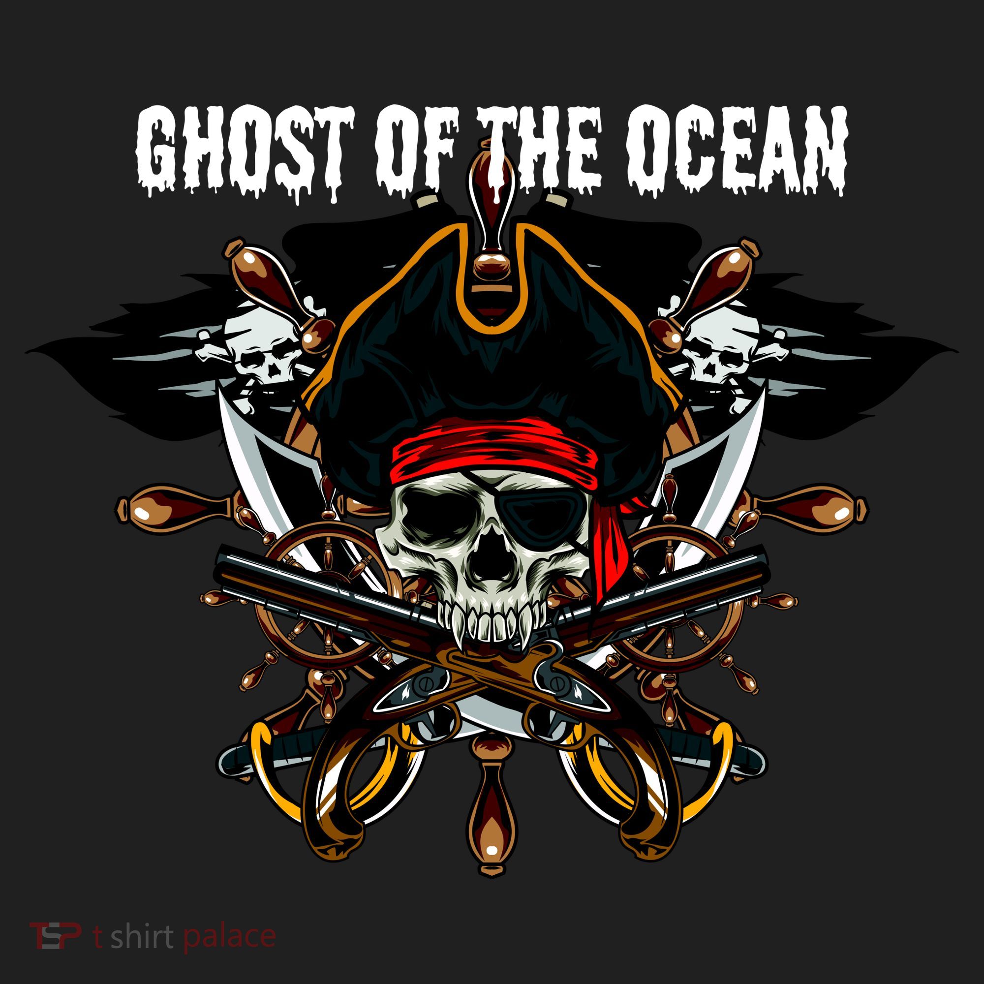 Ghost of the Ocean Pirate Beanie