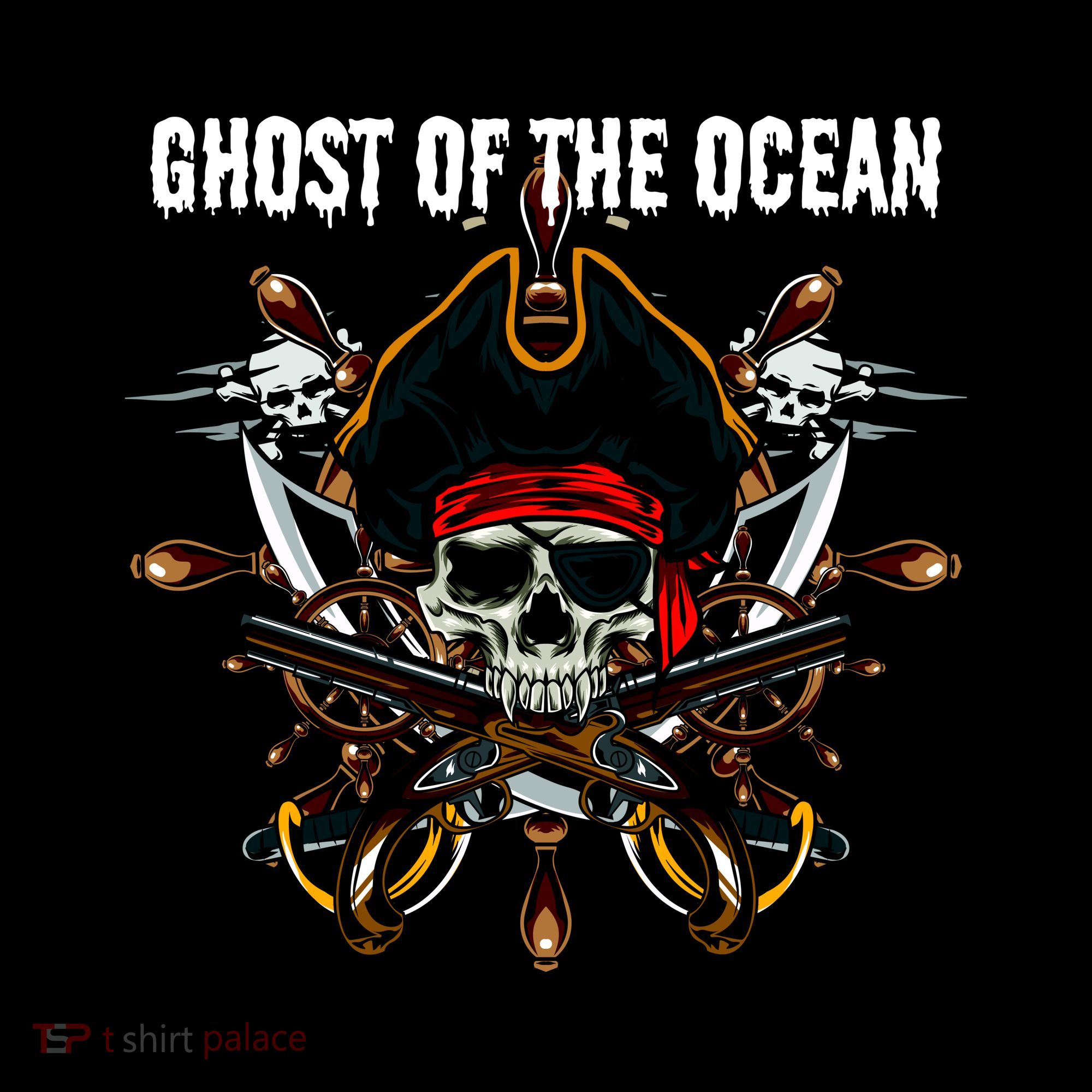 Ghost of the Ocean Pirate Performance Fleece Hoodie