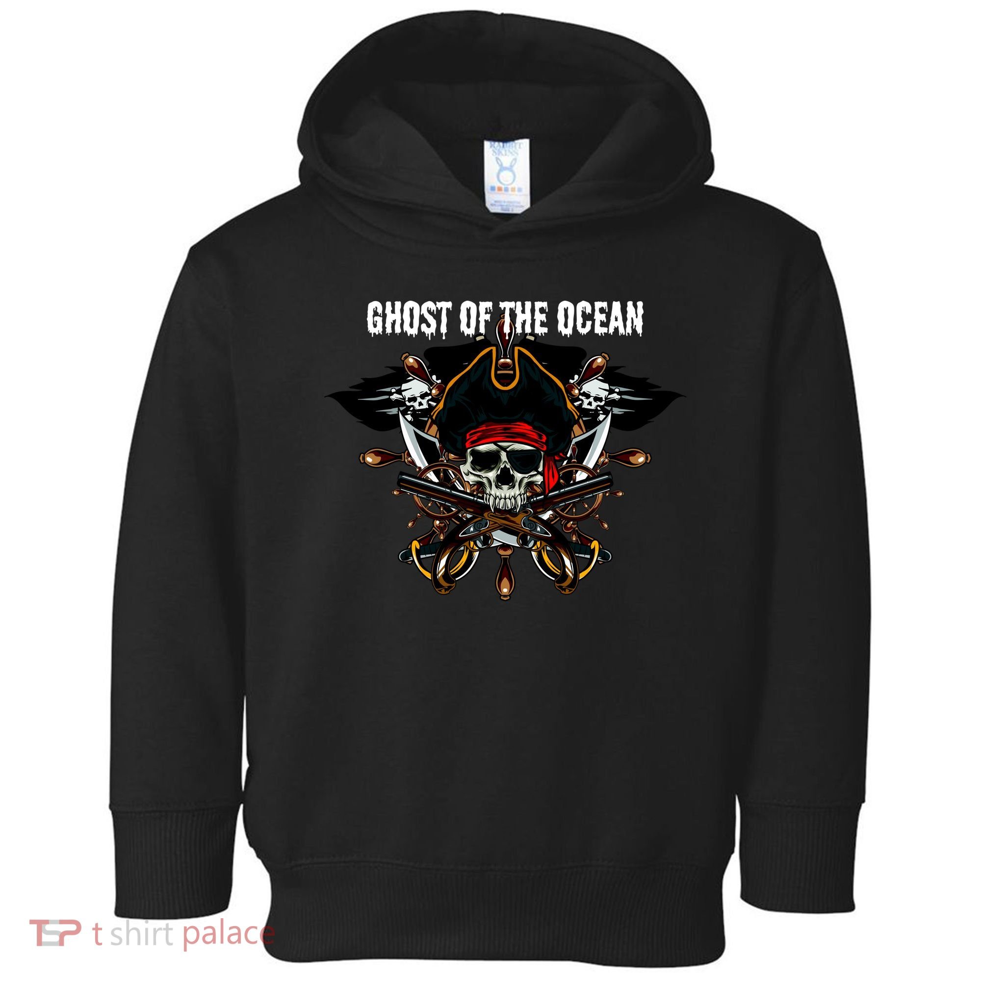 Ghost of the Ocean Pirate Toddler Hoodie