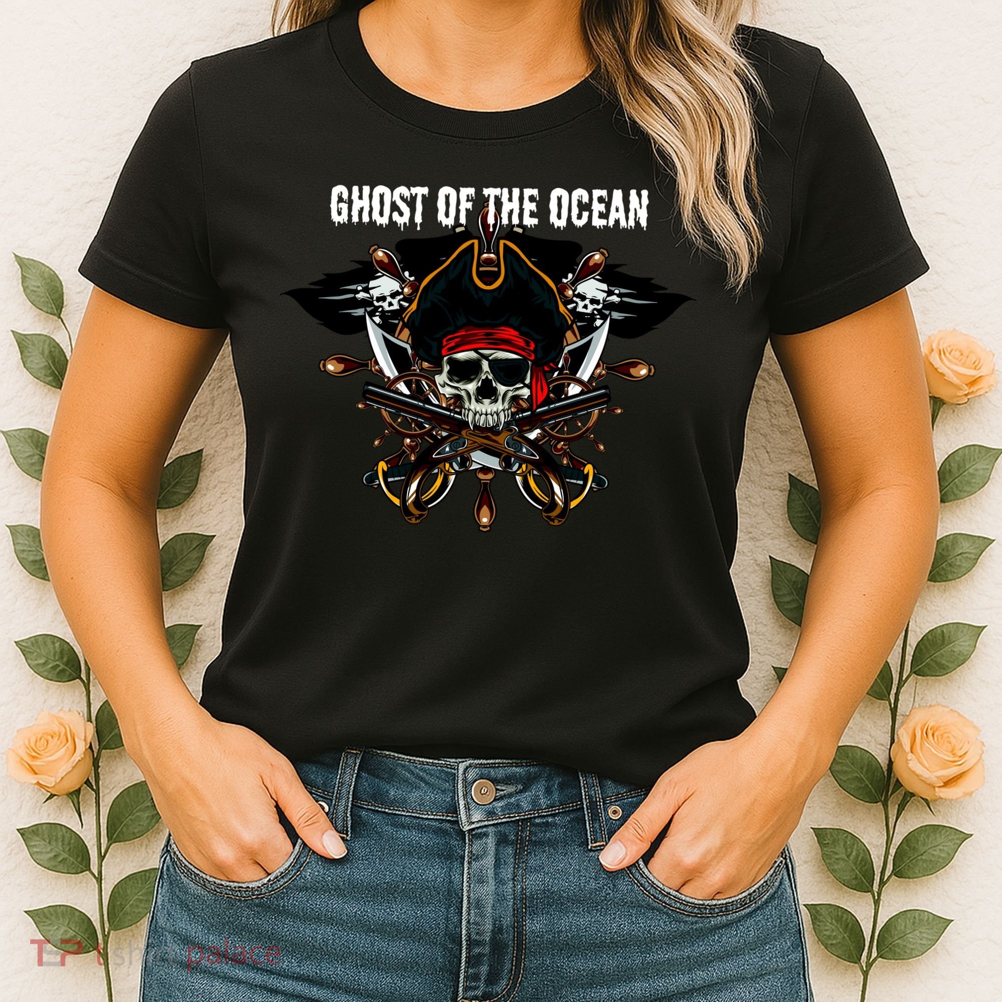 Ghost of the Ocean Pirate Women's T-Shirt