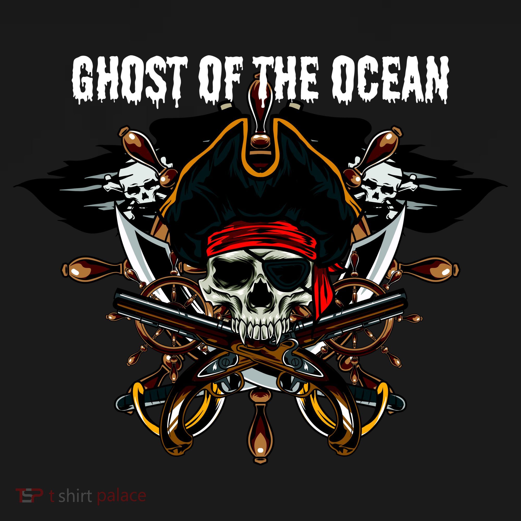 Ghost of the Ocean Pirate Women's T-Shirt