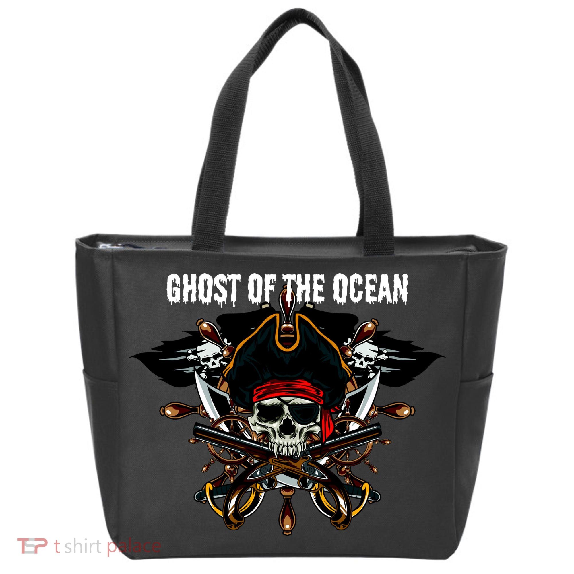 Ghost of the Ocean Pirate Tote Bag