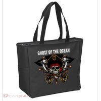 Ghost of the Ocean Pirate Tote Bag thumb 2