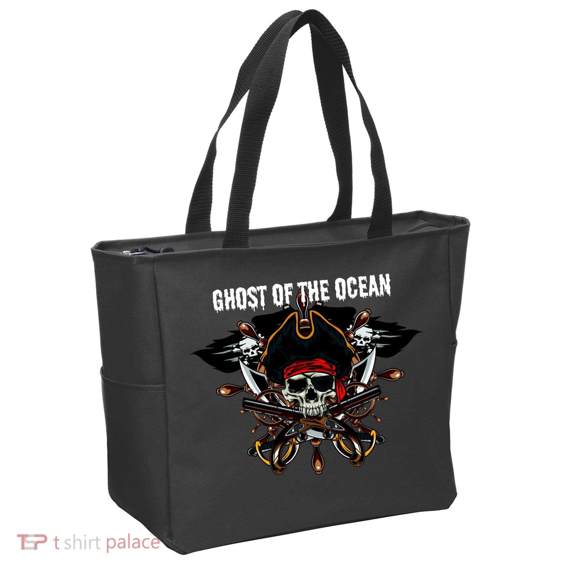 Ghost of the Ocean Pirate Tote Bag