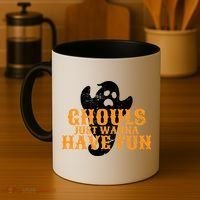 Ghouls Just Wanna Have Fun Coffee Mug thumb 4