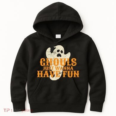 Ghouls Just Wanna Have Fun Kids Hoodie
