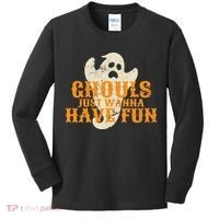 Ghouls Just Wanna Have Fun Kids Long Sleeve Shirt thumb 0