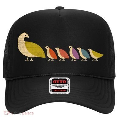 Get Happy Partridge Bird Family Hat