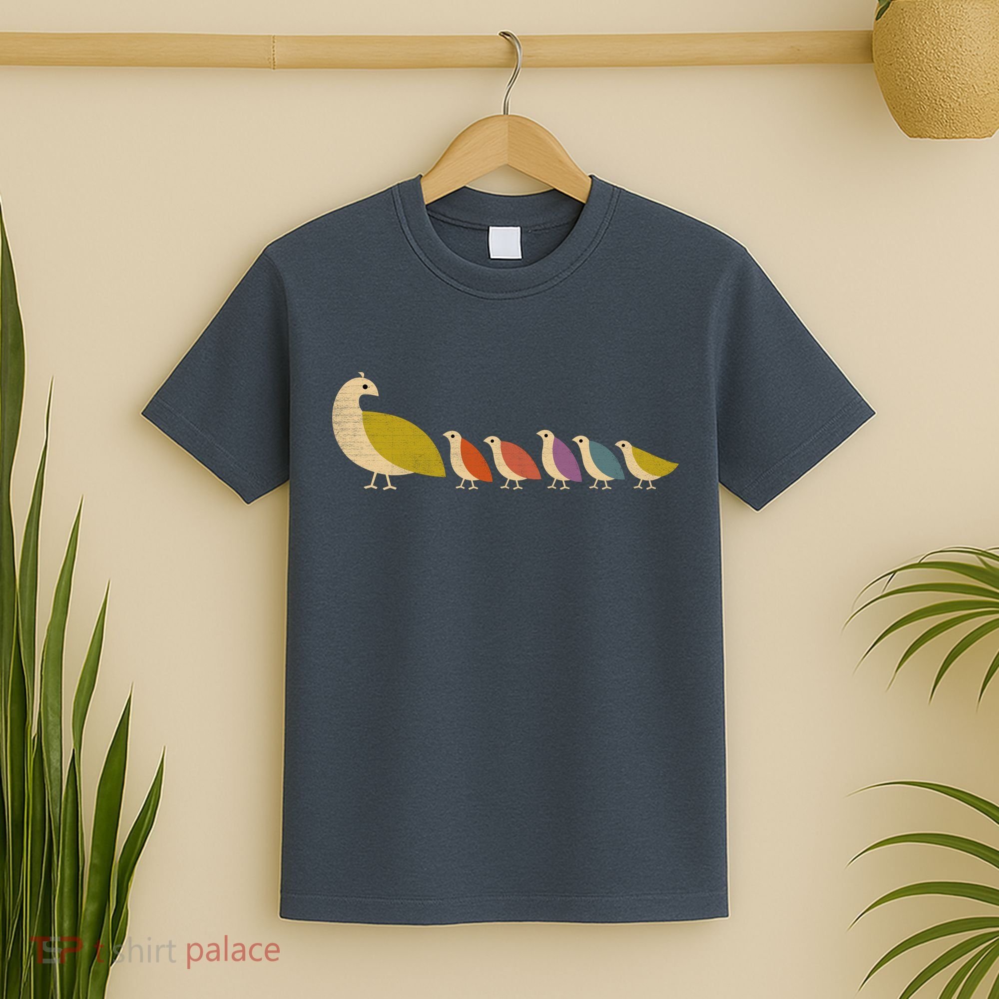Get Happy Partridge Bird Family T-Shirt