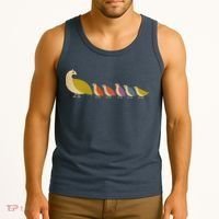 Get Happy Partridge Bird Family Tank Top thumb 3