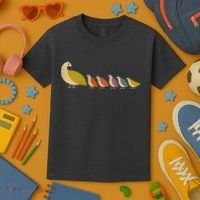 Get Happy Partridge Bird Family Kids T-Shirt thumb 3