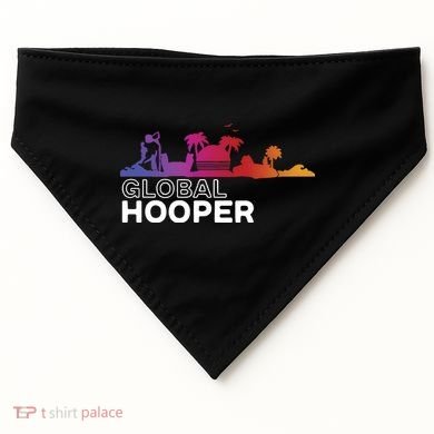 Globalhooper Hooper Paradise USA-Made Doggie Bandana