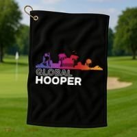Globalhooper Hooper Paradise Golf Towel thumb 1
