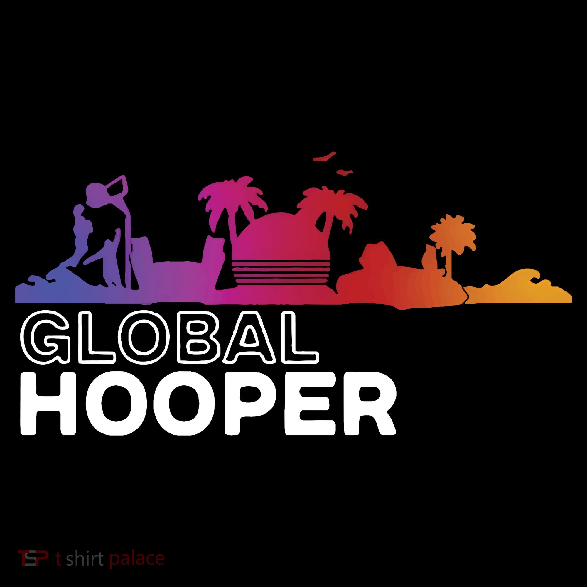 Globalhooper Hooper Paradise Kids Hoodie