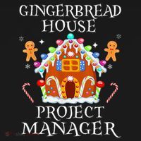 Gingerbread House Project manager Decorating Baking Xmas  Pajama Set thumb 2