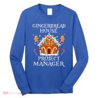 Gingerbread House Project manager Decorating Baking Xmas  Long Sleeve Shirt thumb 0