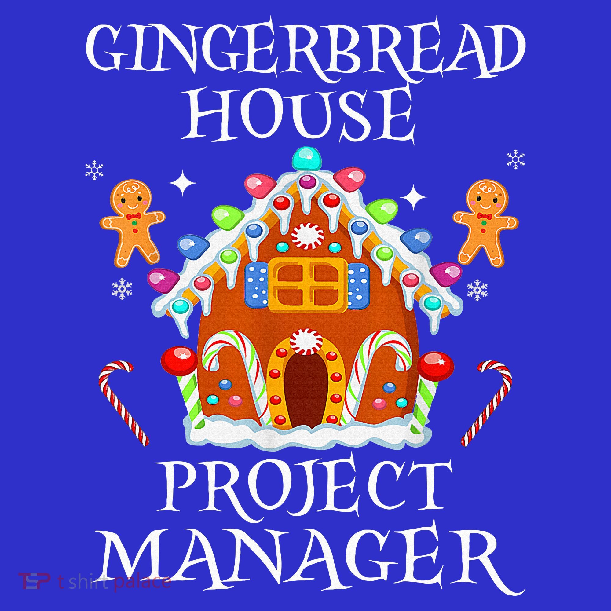 Gingerbread House Project manager Decorating Baking Xmas  Tumbler