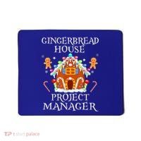 Gingerbread House Project manager Decorating Baking Xmas  Mousepad thumb 0