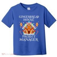Gingerbread House Project manager Decorating Baking Xmas  Toddler T-Shirt thumb 0