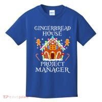 Gingerbread House Project manager Decorating Baking Xmas  Kids T-Shirt thumb 0