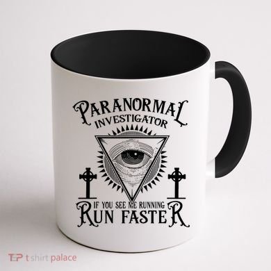 Ghost Hunter Paranormal Investigator Coffee Mug back