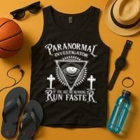Ghost Hunter Paranormal Investigator Tank Top thumb 4
