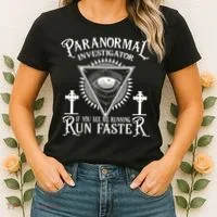 Ghost Hunter Paranormal Investigator Women's T-Shirt thumb 2