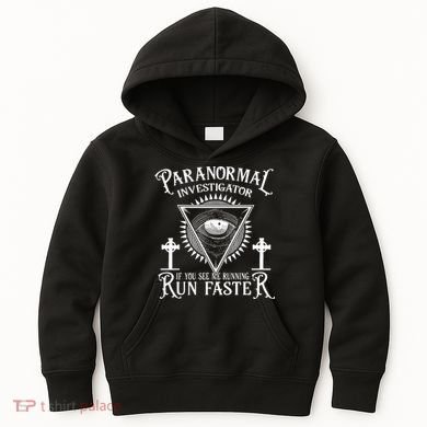 Ghost Hunter Paranormal Investigator Kids Hoodie