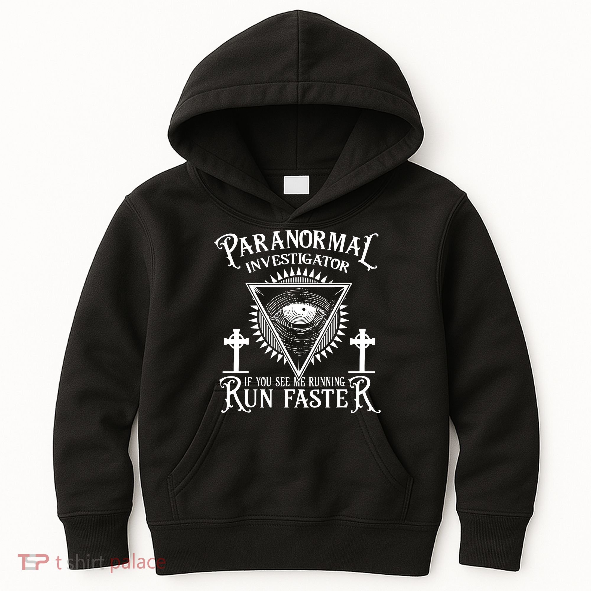 Ghost Hunter Paranormal Investigator Kids Hoodie