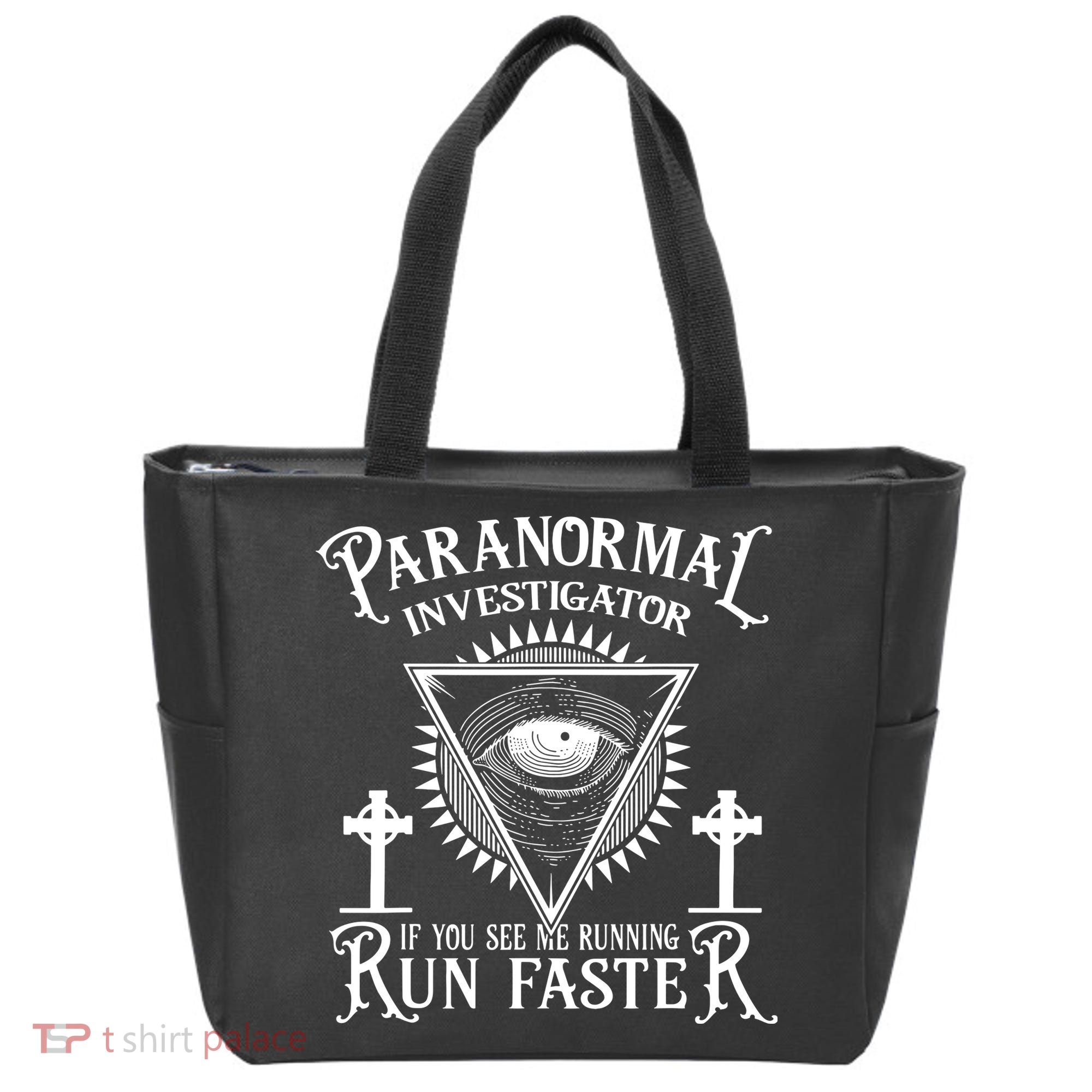 Ghost Hunter Paranormal Investigator Tote Bag