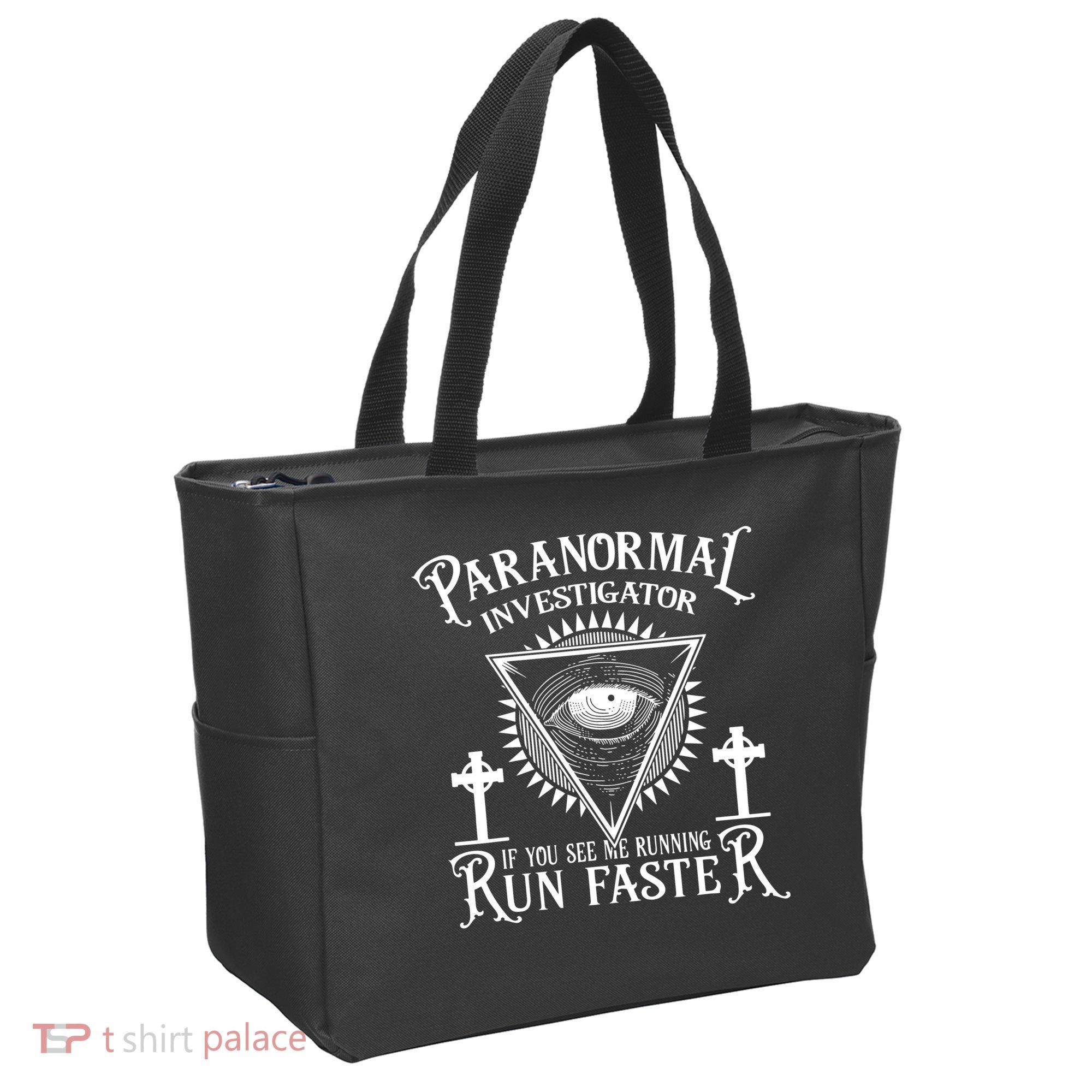 Ghost Hunter Paranormal Investigator Tote Bag