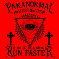 Ghost Hunter Paranormal Investigator Santa Hat thumb 1