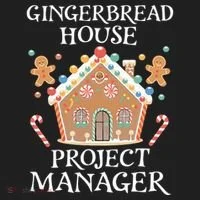 Gingerbread House Project Manager Cookie Baking Christmas Women's Sweatshirt thumb 2