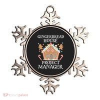 Gingerbread House Project Manager Cookie Baking Christmas Ornament thumb 0