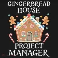 Gingerbread House Project Manager Cookie Baking Christmas Toddler Hoodie thumb 2