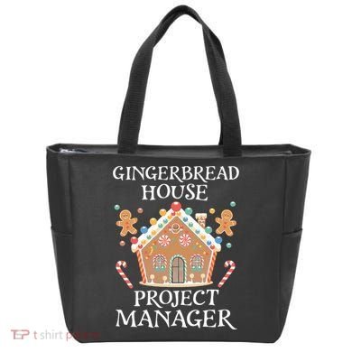 Gingerbread House Project Manager Cookie Baking Christmas Tote Bag