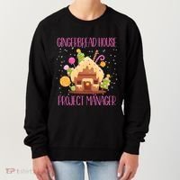 Gingerbread House Project Manager Family Matching Women's Sweatshirt thumb 0