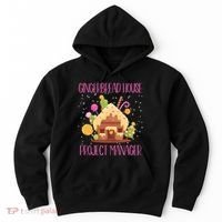 Gingerbread House Project Manager Family Matching Hoodie thumb 0