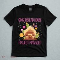Gingerbread House Project Manager Family Matching T-Shirt thumb 5